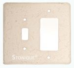 Stonique® Decora Switch Combo in Biscuit